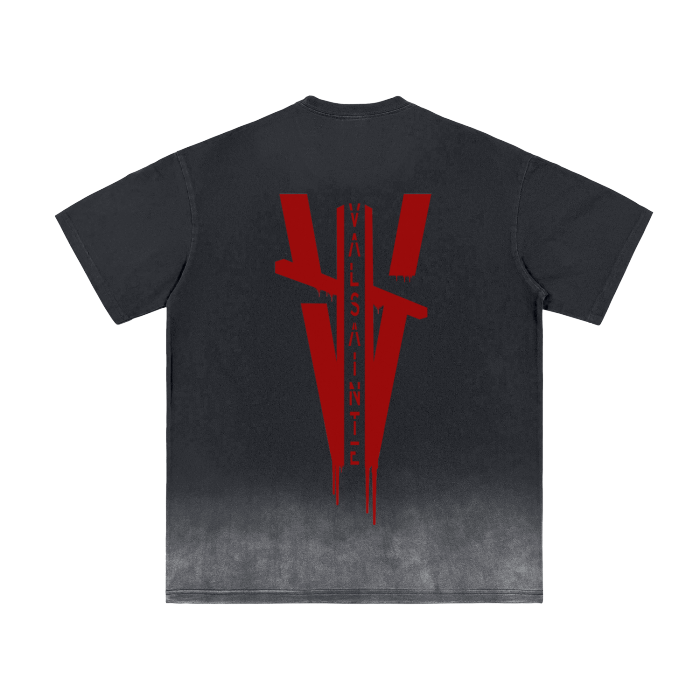Vendetta Black Vintage Washed Gradient